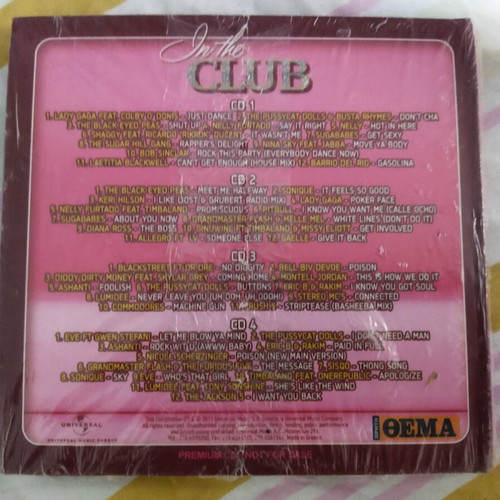 In The Club 4CD collection new, featuring Lady Gaga and more