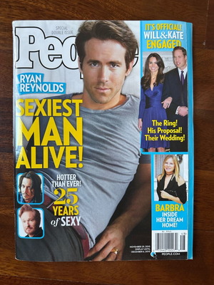 People magazine like new, special double issue 2010 with Ryan Reynolds