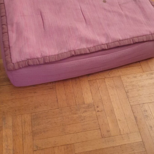 Lounge pouf cushion used 93×93×25 cm