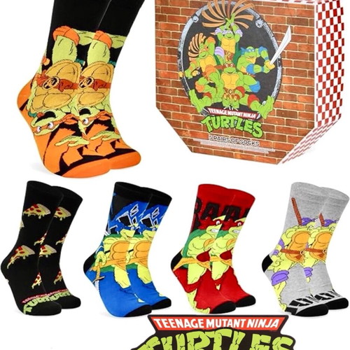 TMNT 5 pairs of socks new with tags set