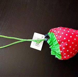 Τσάντα πολλαπλών χρήσεων σε σχήμα φράουλας