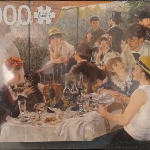 Puzzle Luncheon of the Boating Party Pierre Auguste Renoir Jumbo 1000 New