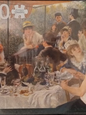 Puzzle Luncheon of the Boating Party Pierre Auguste Renoir Jumbo 1000 New