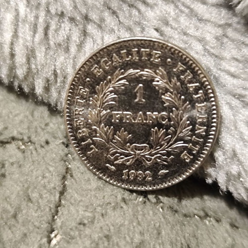 1 Franc 1992 like new