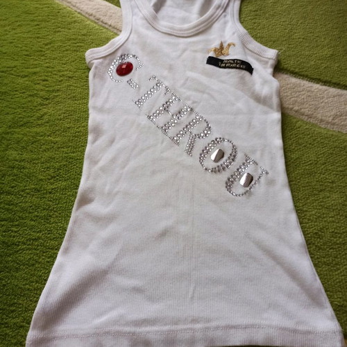 Women's t-shirt used, size S, white