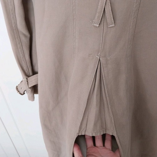 Denim Pinko trench coat like new, beige, size M