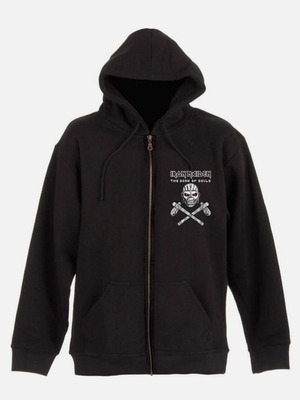 Iron Maiden Book Of Souls Fruit of the Loom hoodie like new, size M