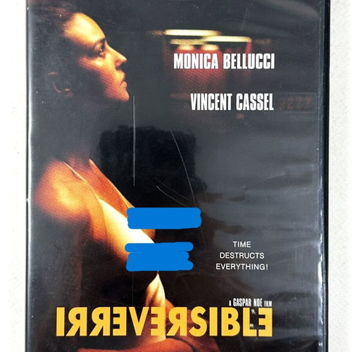 Irreversible DVD used with Greek subtitles