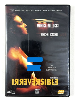 Irreversible DVD used with Greek subtitles