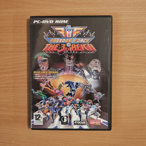 Freedom Force VS The 3rd Reich PC game new