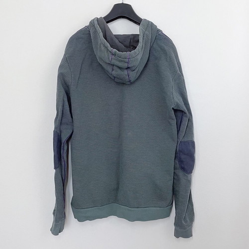 Bershka Zip Hoodie 00s Large used, gray