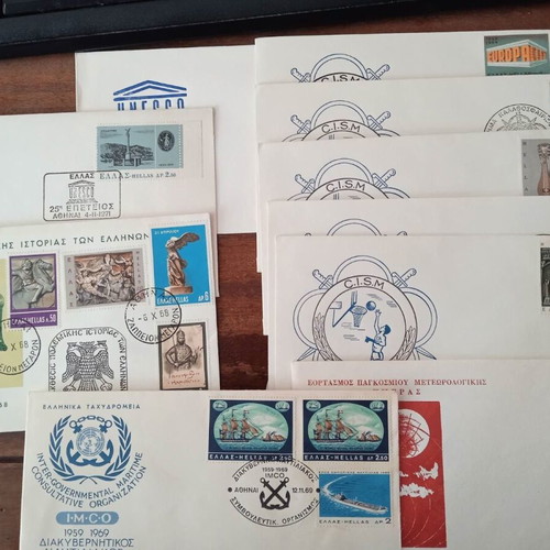 FDC and commemorative stamp covers pack of 165, new