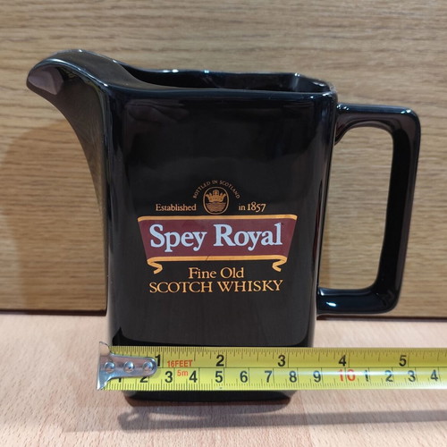 Spey Royal scotch whisky ceramic jug like new, vintage advertising