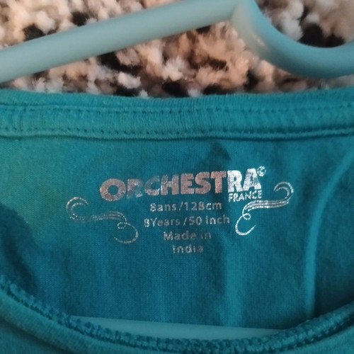 Set jean skirt Hara with Orchestra top used, barely worn