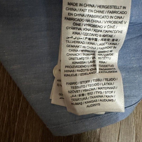 Gant shirt size XL, blue