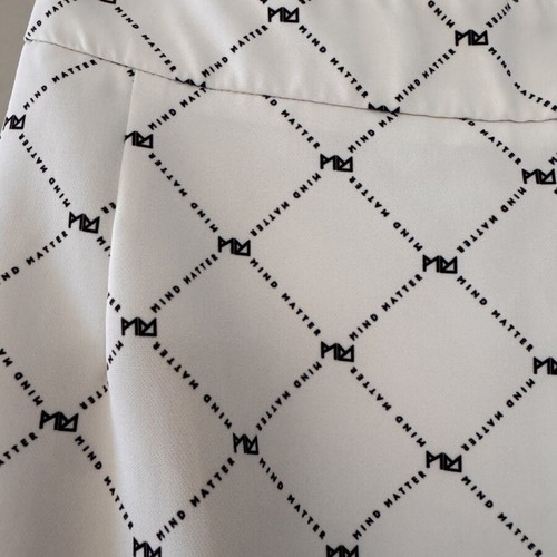 Mini skirt Mind Matter like new, black and white, size S