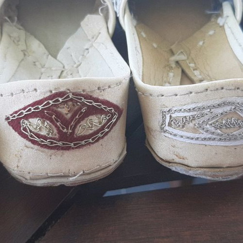 Aladdin Slippers. 2 pairs of children's shoes. Authentic from the Middle East. Aladdin Slippers.