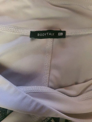 Κολάν Body Talk XL μεταχειρισμένο σε ελαστική φόρμα άσπρο και γκρι