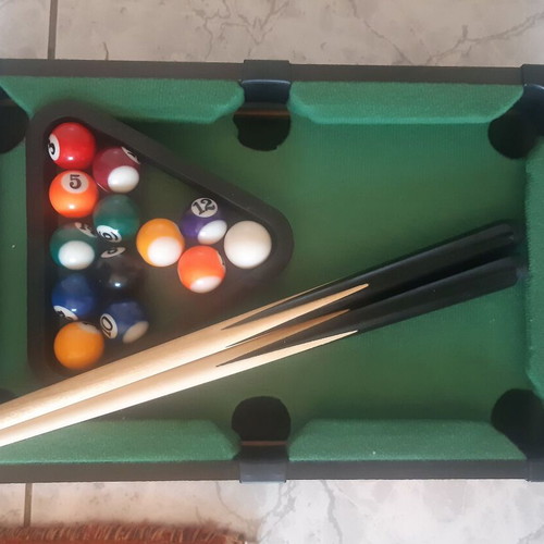 Medium-Sized Used Tabletop Billiards