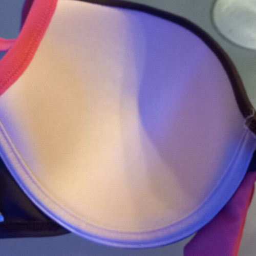 La Redoute Collections bikini top new 80D brown and pink