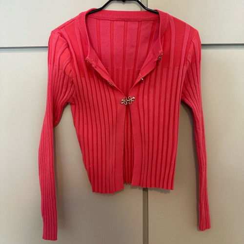 Pink cardigan like new, size S/M