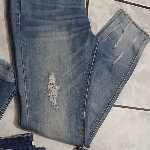 Skinny blue jeans pack of 3, women's size M
