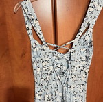 Long summer dress like new, Bershka, size S