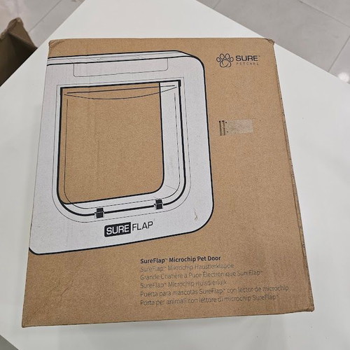 Sure Petcare SureFlap SUR101 μικροτσίπ πόρτα για γάτες και μικρά σκυλιά νέα, λευκή