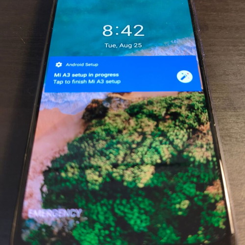 Xiaomi Mi A3 64GB Android smartphone, blue