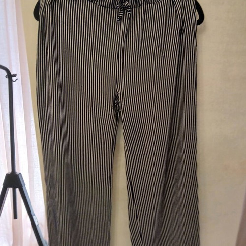 Energiers striped pants used, size 176 cm, women's XS-S