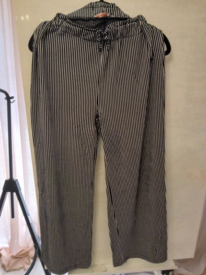 Energiers striped pants used, size 176 cm, women's XS-S
