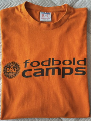 T-shirt from Denmark like new, orange, size M