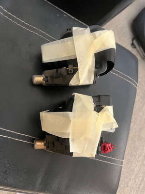 Seat belts with mechanism for Smart 450 used