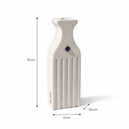 Art concrete vase new, handmade decorative