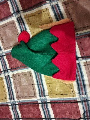 Elf hat for 0-6 months