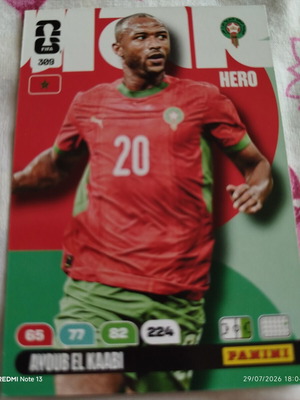 Panini Adrenalyn XL FIFA World Cup 2026 αυτοκόλλητο μεταχειρισμένο