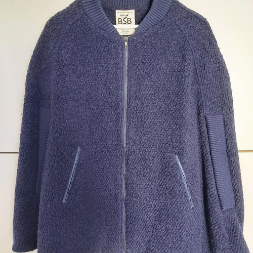BSB blue outerwear new, poncho style, one size