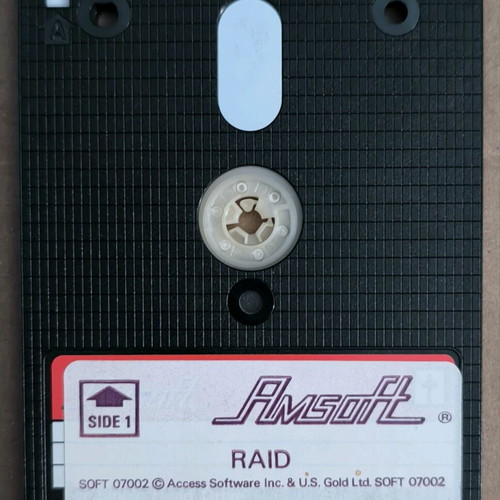 Raid Amstrad Disk like new