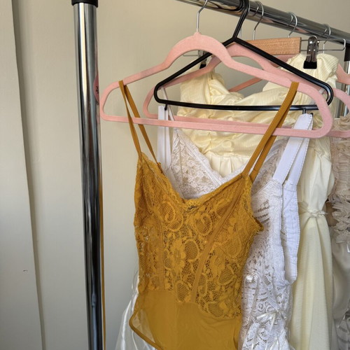 Yellow Lace Body New Look used, XS size