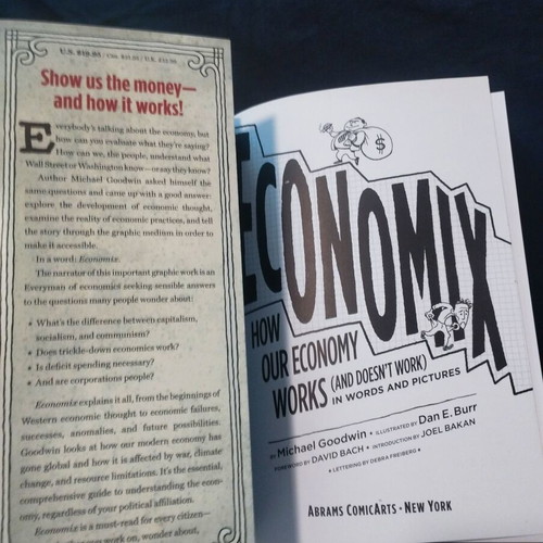 Economix How Our Economy Works And Doesn't Work comic book new
