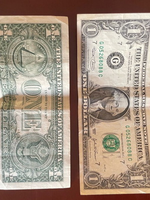 Us Dollar new, 1 piece