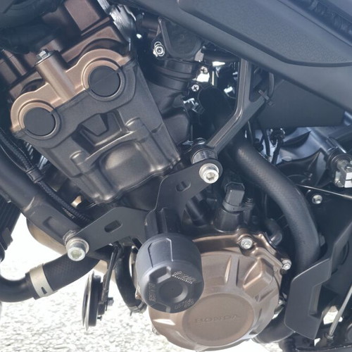 Honda CB650R 2023 sport motorcycle, black, 12,300 km