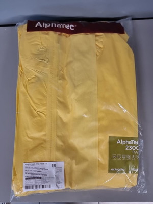 Ansell AlphaTec 2300 PLUS Chemical Protection Suit Model 132 Large new