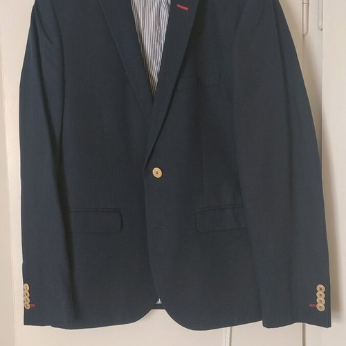 H&M jacket used, navy, size M