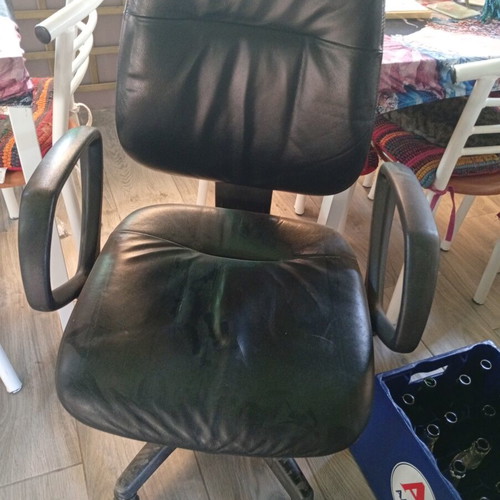 Leather office chair