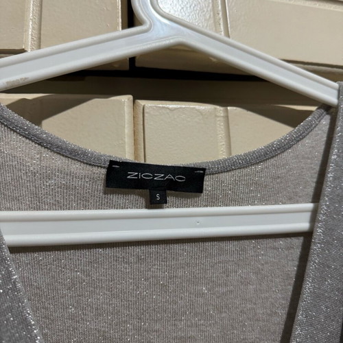 Zic Zac silver maxi dress like new, size S