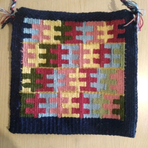 Handmade betel bag new with Tsakonian comb pattern