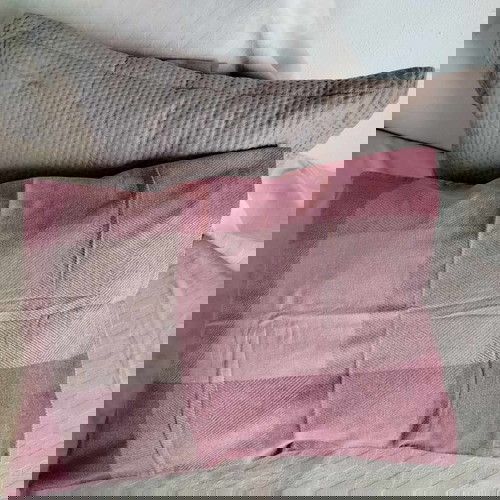 Ζεύγος μαξιλαροθήκες ΙΚΕΑ σαν καινούργιο, 100% βαμβάκι φανέλα 50x70