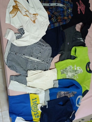 Pack of 10 shirts and blouses 4 years like new and 3-year-old t-shirt
