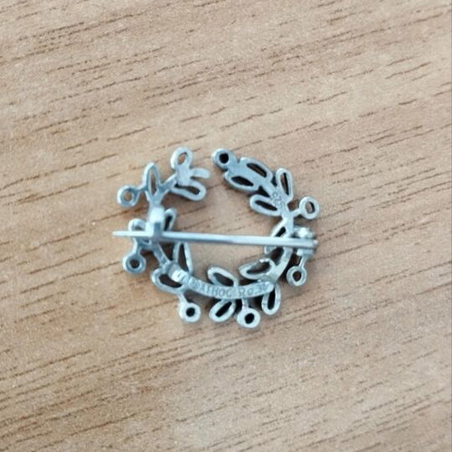 Athens 2004 Silver 925 Brooch, Olympic Kotinos design